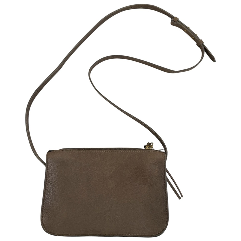 Madewell Olive Green The Simple Leather Crossbody Bag Small Adjustable Strap Nwt